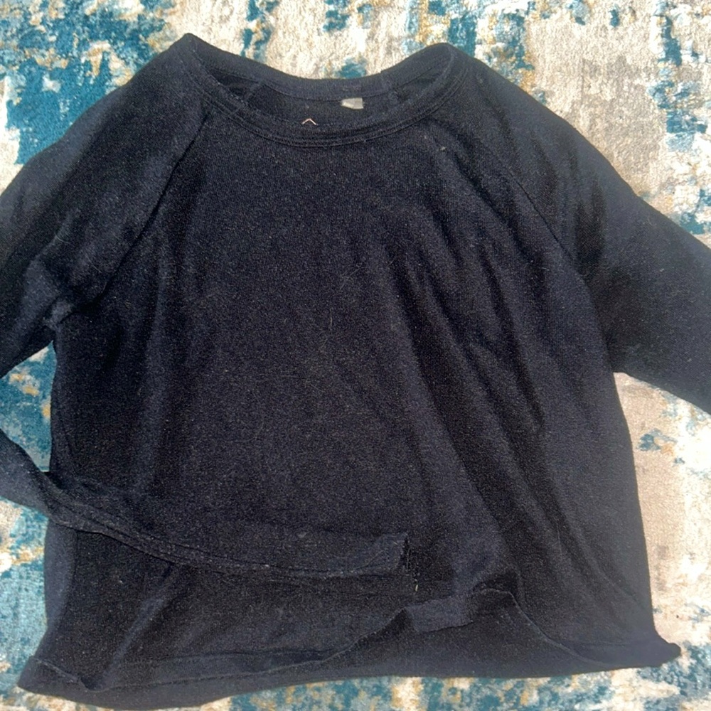 Black sweater